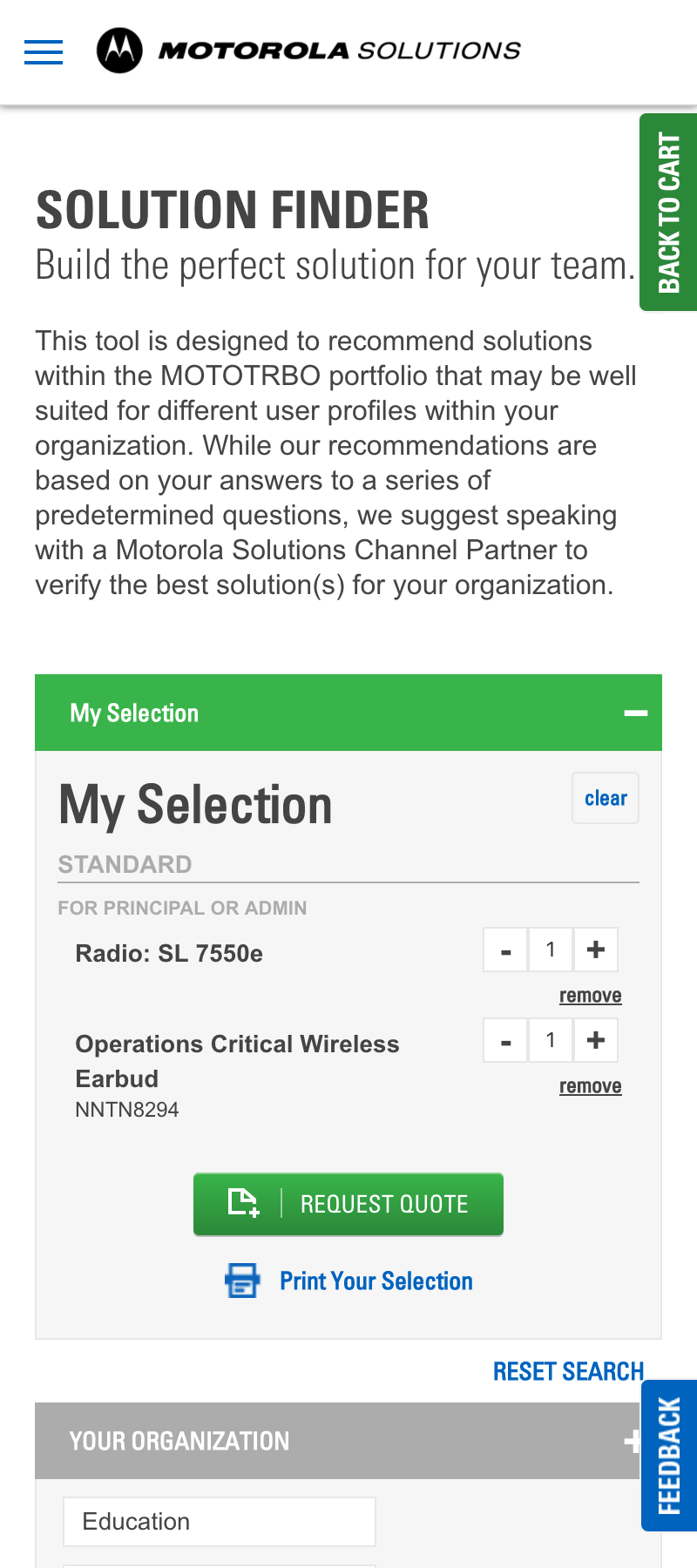 MSI Solution Finder Mobile Screenshot 4