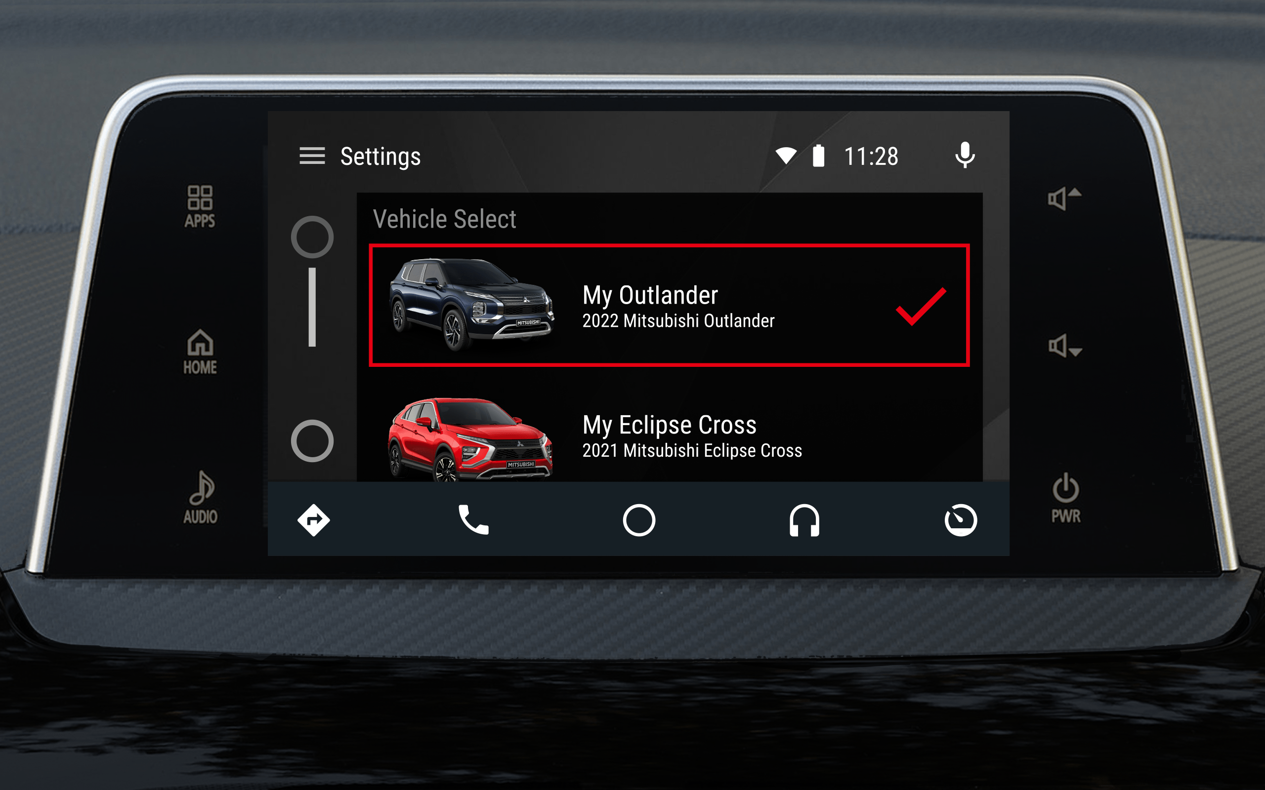 mmc-android-auto-vehicle-selection
