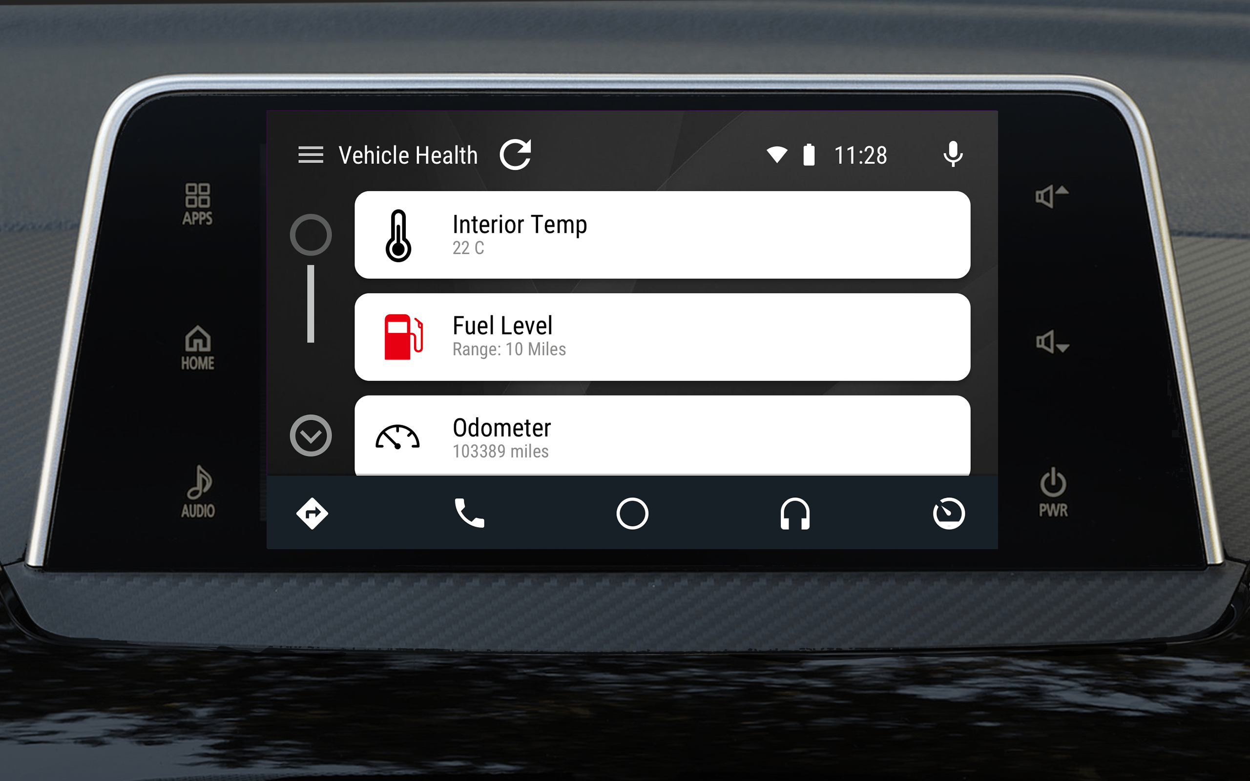 My-Mitsubishi-Connect-Android-Auto-Fuel-Temp-Odometer
