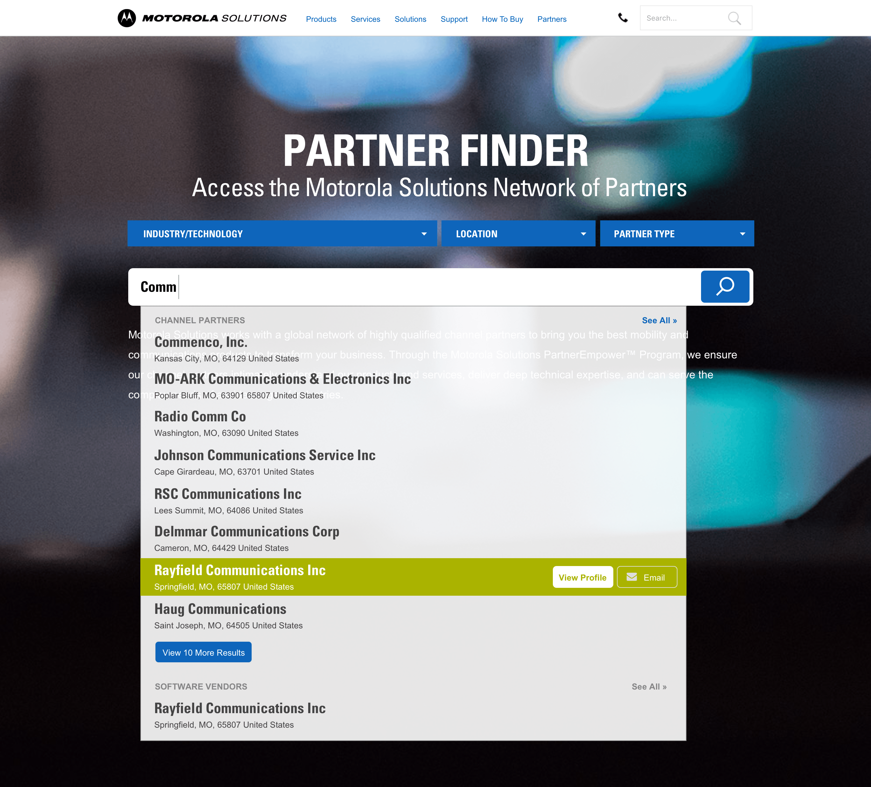 PartnerFinder-Keyword-Search