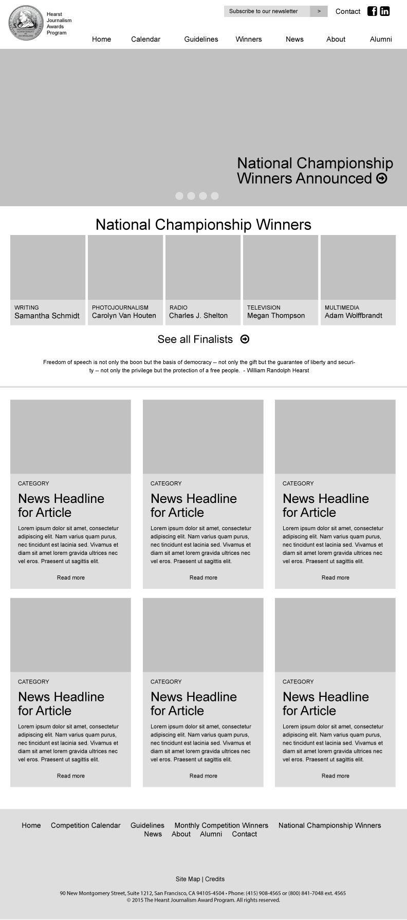 homepage