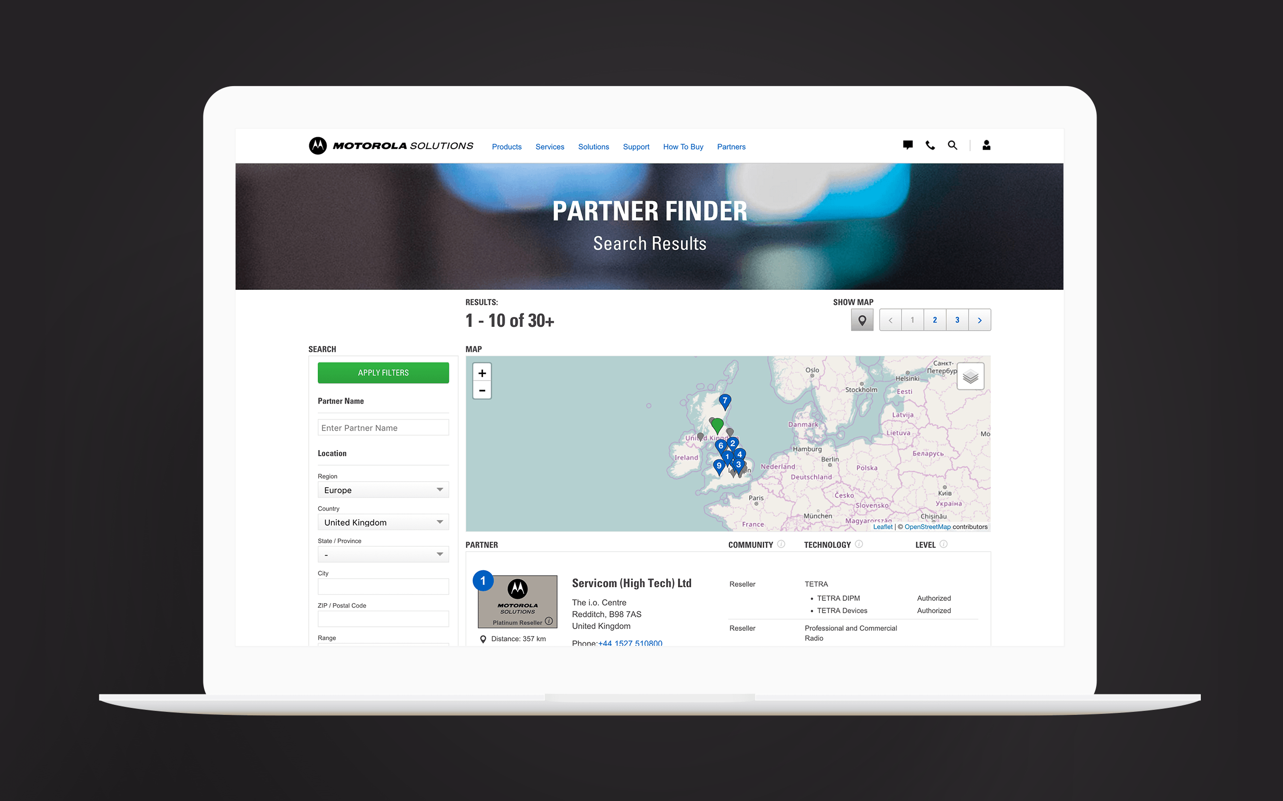 motorola-solutions-partner-finder-desktop-search-results